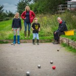 Games for the family glamping site Wye Valley Wales