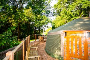 Come glamping in Wales at Hidden Valley Yurts