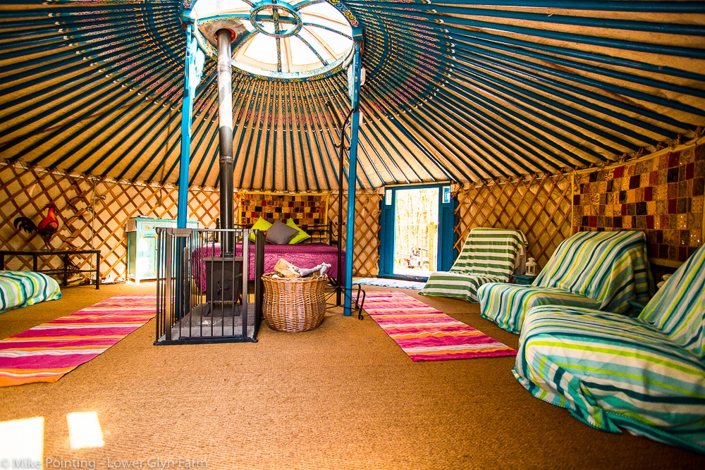 Yurt Interior 3 Hidden Valley Yurts