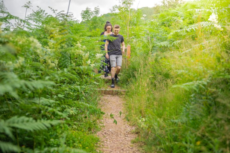 Young Couple on a walk