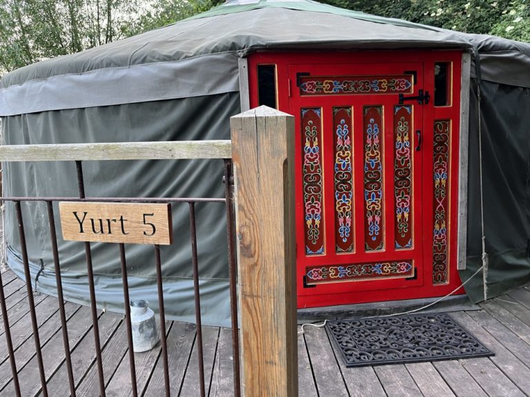 Yurt 5 exterior close up