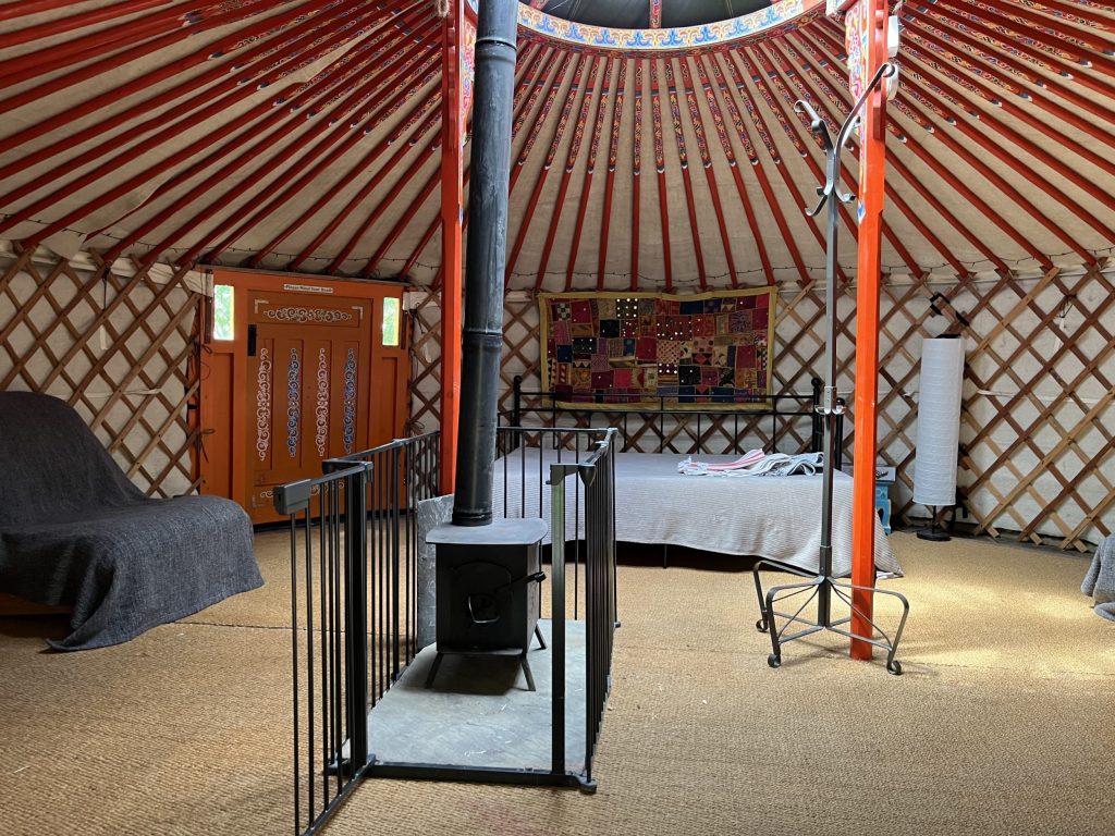 Yurt 5 interior