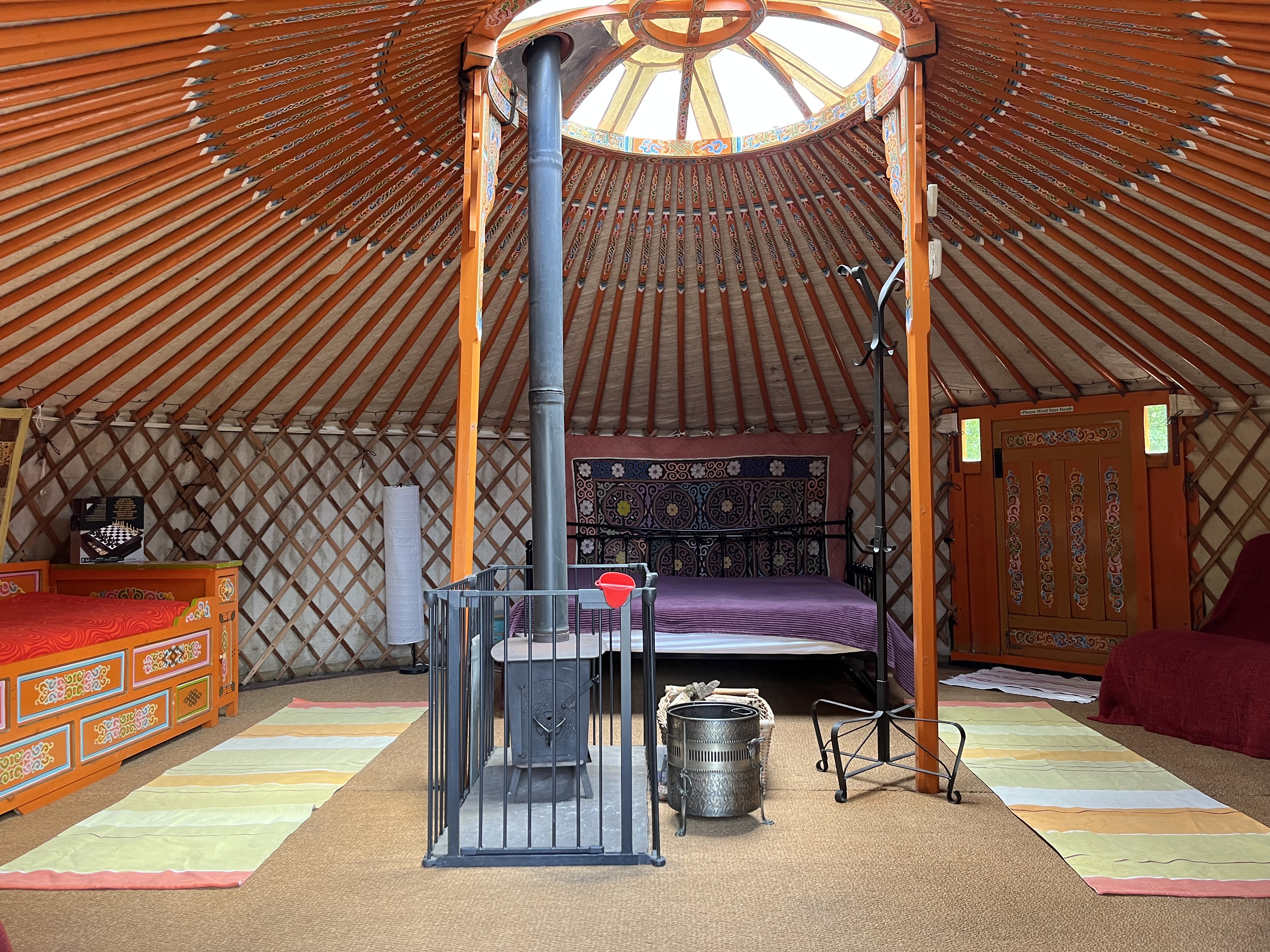 Yurt 2 interior