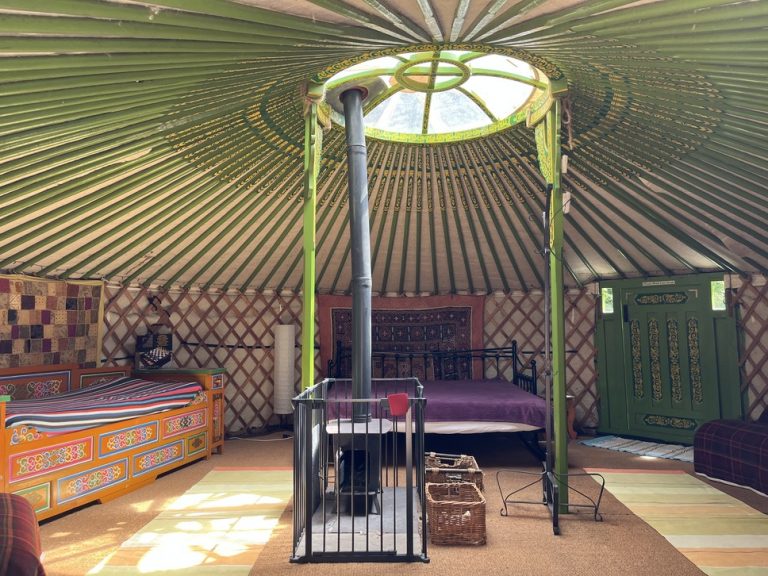 Yurt 1 interior
