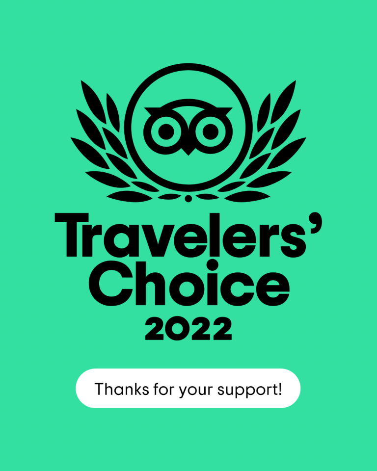Trip advisor travellers choice 2022