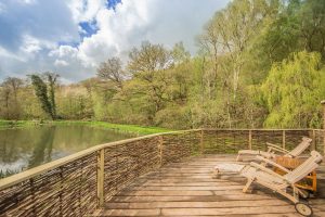 The Lake House at Hidden Valley Yurts Wye Valley