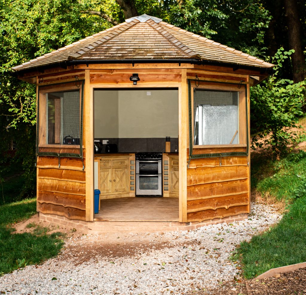 Yurt 1 kitchen