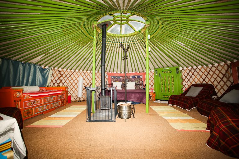 Yurts 1 interior