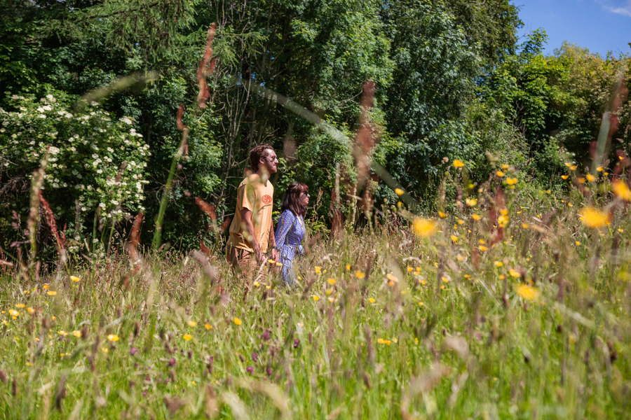 couple walking national walking day